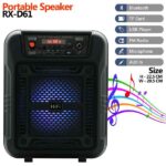 PORTABLE SPEAKER WITH BT&KARAOKE 6.5" WIRELES / FM RADIO