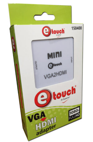 ADAPTADOR VGA A HDMI ETOUCH®