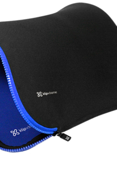 KLIPX REVERSIBLE SLEEVE UP TO 15.6" NB BLACK/BLUE (KSN-115BL