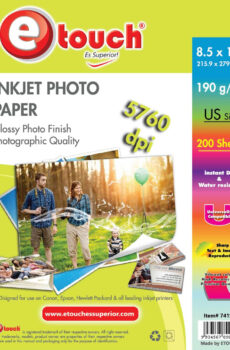 PAPEL FOTO TAMAÑO 190G 200 HOJAS