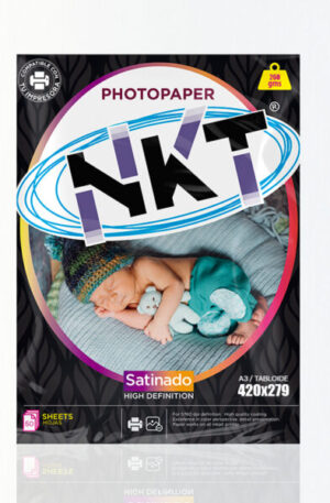 PAPEL FOTO 260G / A3 SATINADO 50H FOLDER