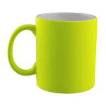 TAZAS FLUORESCENTE ROJA PARA SUBLIMAR