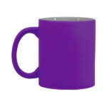 TAZA SILICÓN PARA SUBLIMAR COLOR MORADO