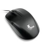 XTECH OPTICAL MOUSE W SCROLL WHEEL 1000 DPI USB BK XTM-205