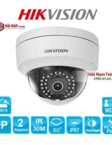 HIKVISION 2.0 MP IR NETWORK DOME CAMERA DS-2CD1123G0-I - CÁM